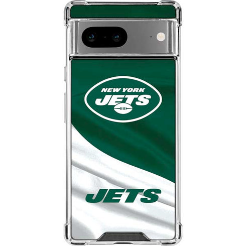 NFL New York Jets Google Pixel 7a Clear Case